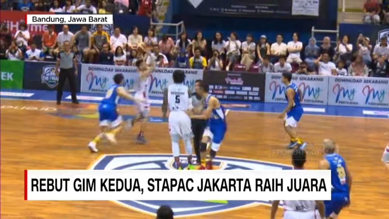 Rebut Gim Kedua, Stapac Jakarta Raih Juara