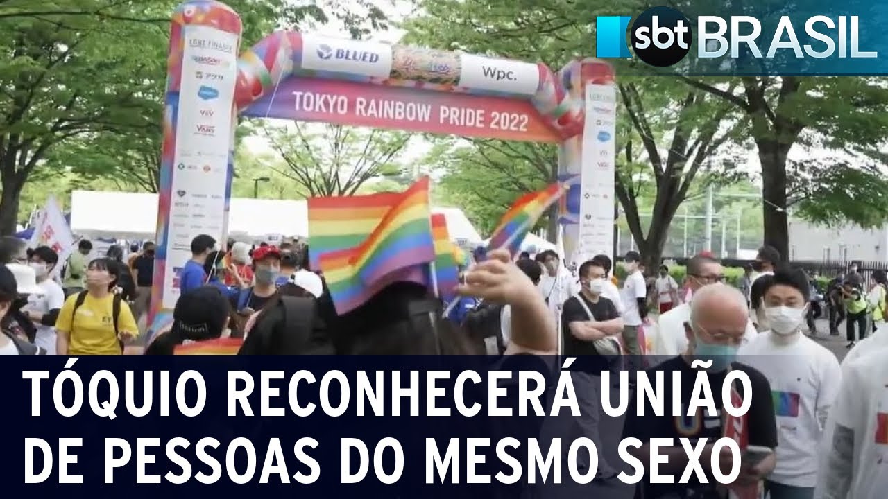 Tóquio passará a reconhecer união de pessoas do mesmo sexo | SBT Brasil (11/05/22)
