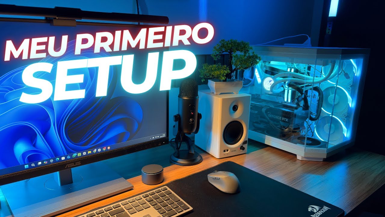 Meu Primeiro Setup Gamer – Evolução, Ideias e Inspiração - YouTube