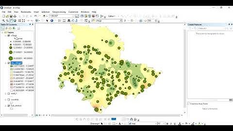 ArcGIS Geostatistical Analysis: Spatial Interpolation (IDW)