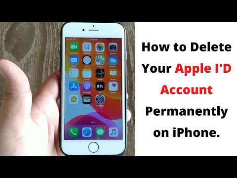 วิธีลบ apple id  2022  how to delete your apple id account permanently
