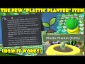 THE NEW "PLASTIC PLANTER" ITEM (How It Works) | Bee Swarm Test Realm Update  - YouTube