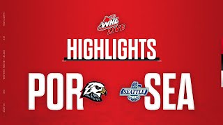 Portland Winterhawks at Seattle Thunderbirds 3\/24 | WHL Highlights 2023-24