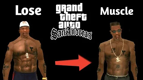 O que fazer para perder músculo no GTA San Andreas?