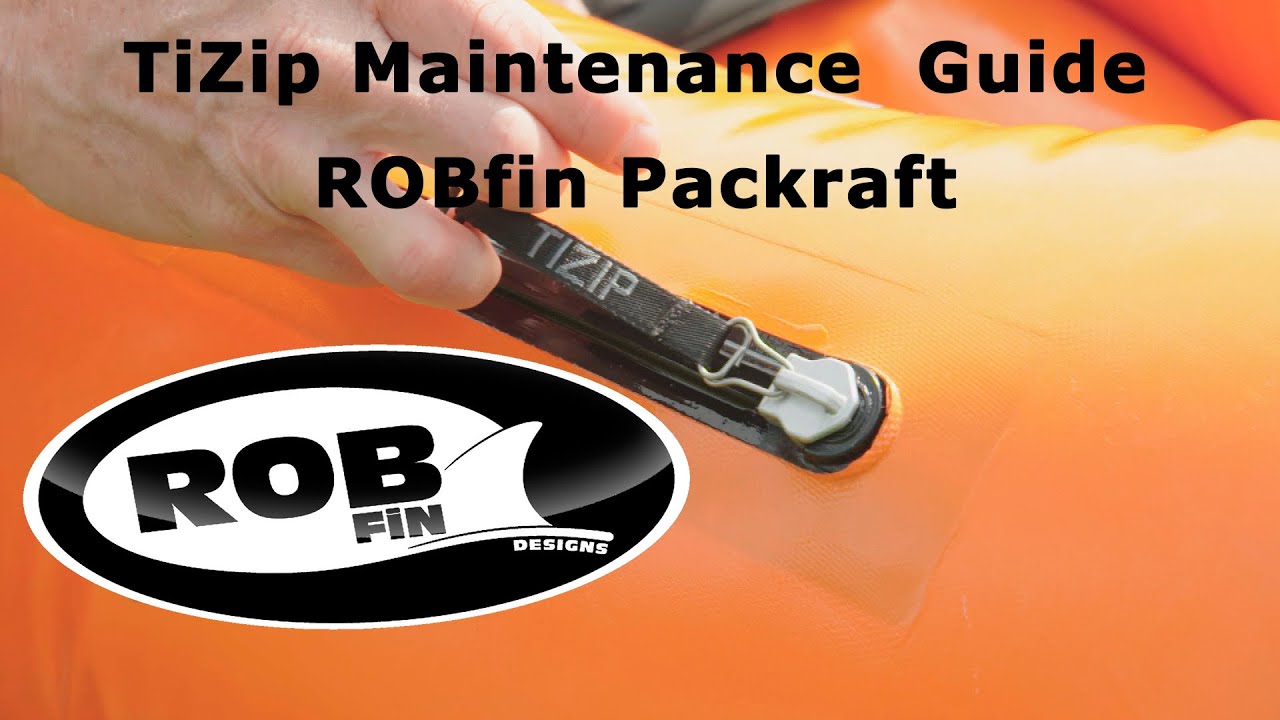 ROBfin Packraft Tizip care