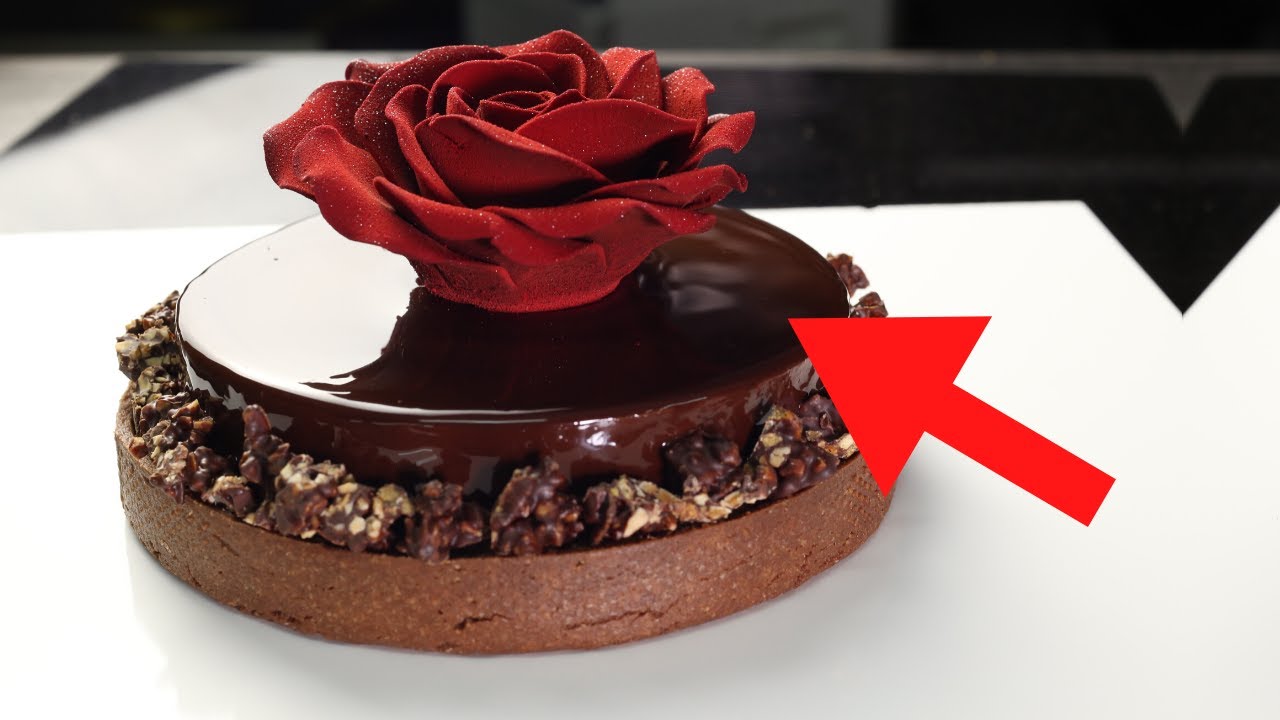 How to make a perfect chocolate glaze | 巧克力鏡面