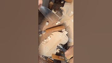 violin maple back carving ...finish rough arching...today in my workshop No 47 #shorts #violinmaker