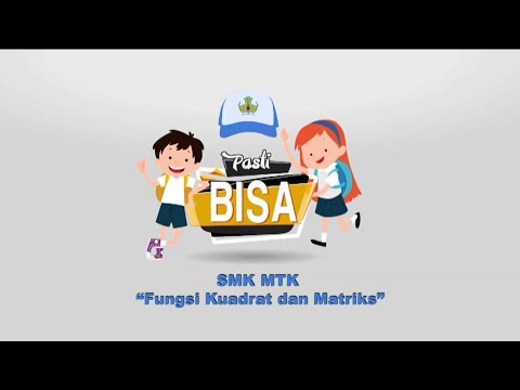 Menentukan koordinat titik balik dari grafik fungsi kuadrat  | Pasti Bisa | Matematika SMK
