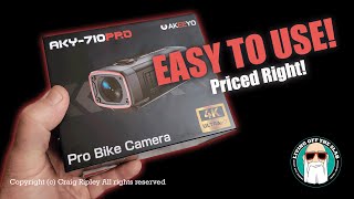 Easy to Use, Inexpensive Motorcycle Dash Cam | Akeeyo 710Pro