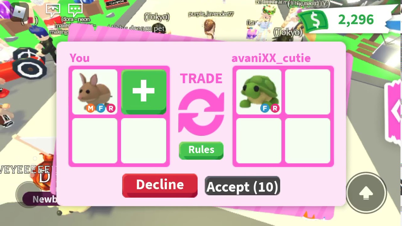 What people trade for a mega neon bandicoot (part 1)