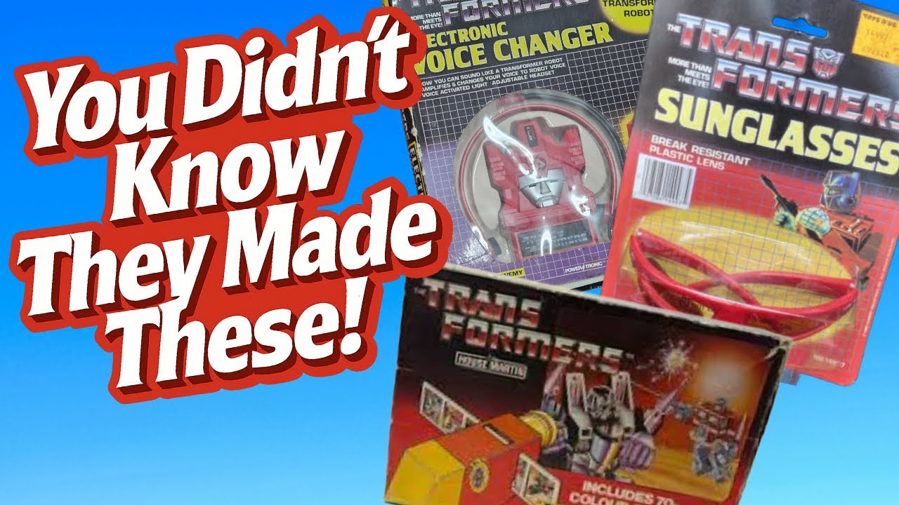 50 Forgotten Transformers Toys! - YouTube