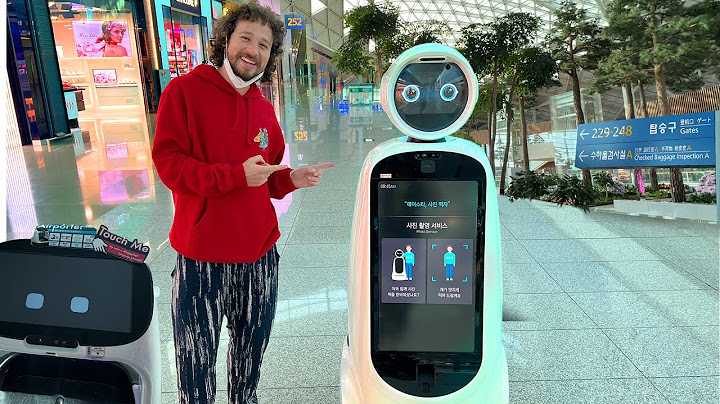 El aeropuerto MÁS MODERNO del mundo (usan robots) | Corea del Sur 🇰🇷🤖