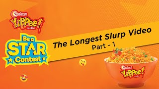 Sunfeast YiPPee! Longest Noodle Slurp Contest | 18 Hours of YiPPee! Fans Slurping | Part 1