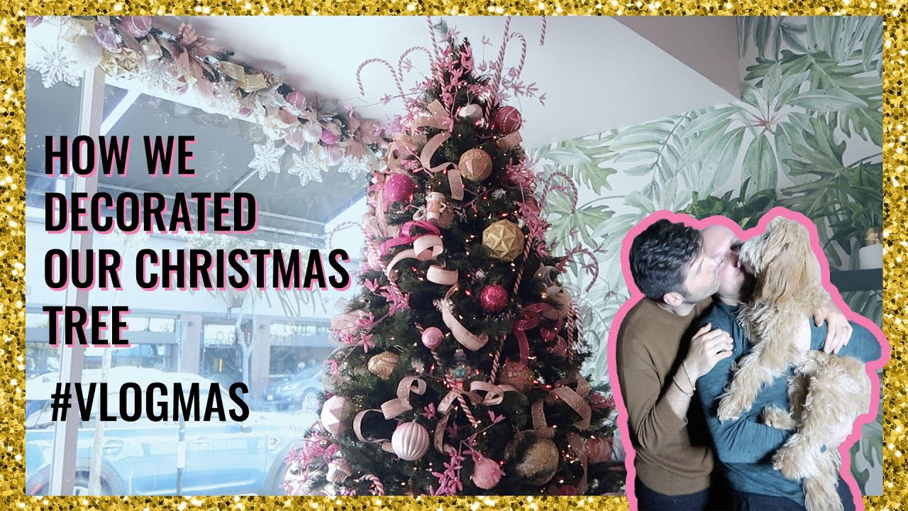 How to Decorate a Christmas Tree | Vlogmas Day 1 - YouTube