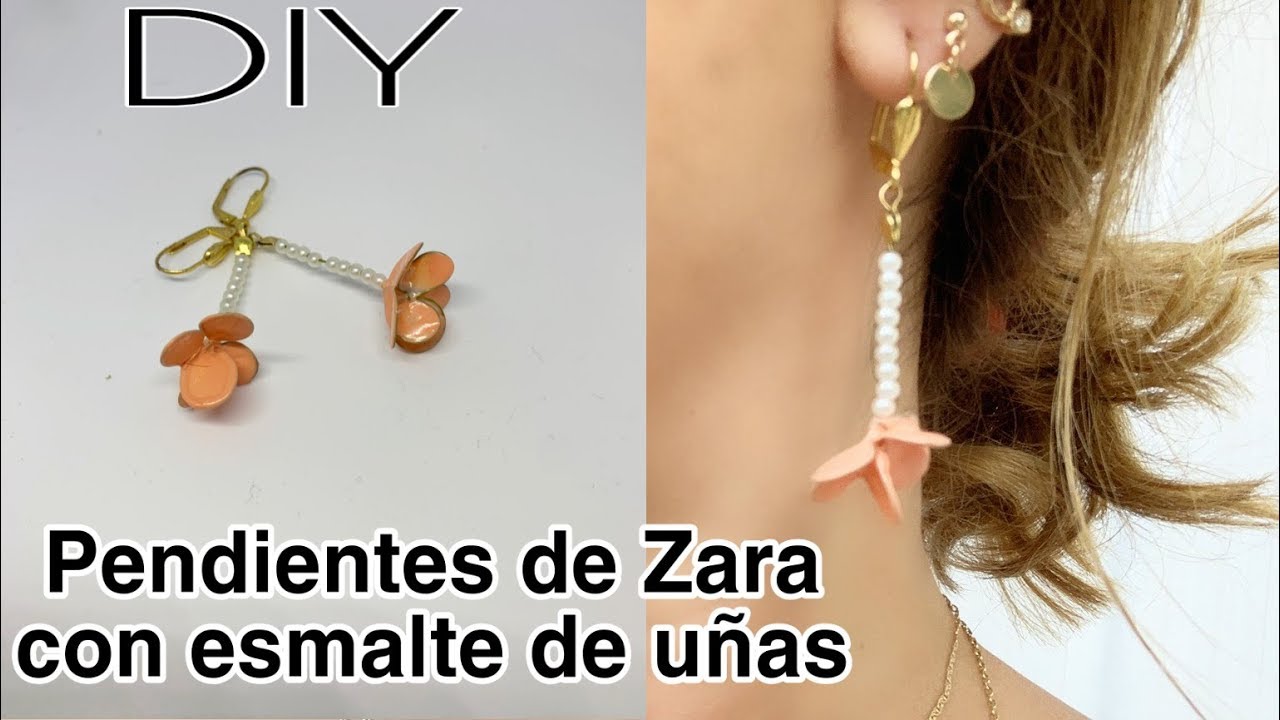 DIY Como hacer PENDIENTES inspiración ZARA /Tendencias 2019