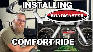Roadmaster Slipper Spring Shock System Install on our RV | Best RV Suspension Upgrade