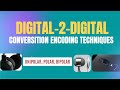 Digital to Digital Encoding Techniques | Encoding Techniques | Computer Networks