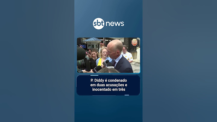 Caso P. Diddy: rapper é considerado culpado de crimes relacionados à prostituição | #SBTBrasil