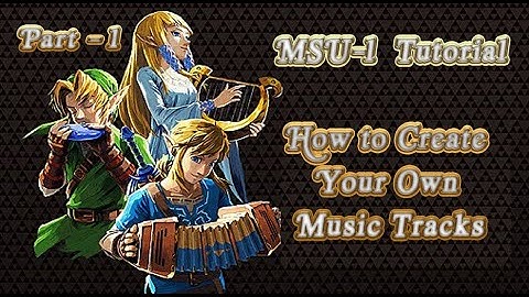 MSU-1 PCM Tutorial Part 1: How to create your own PCM music with loop points for MSU-1.