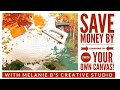 HOW TO STRETCH YOUR OWN PAINT BY NUMBER CANVAS & SAVE MONEY -Step-by-Step Tutorial DIY Stretcher Bar