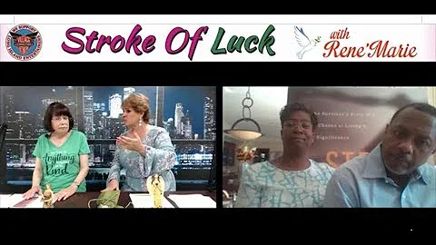 A Stroke of Faith" Special Guest Mark Moore ~ July 14, 2019 ~ ReneMarie Stroke of Luck Show!
