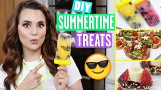 DIY SUMMERTIME TREATS!