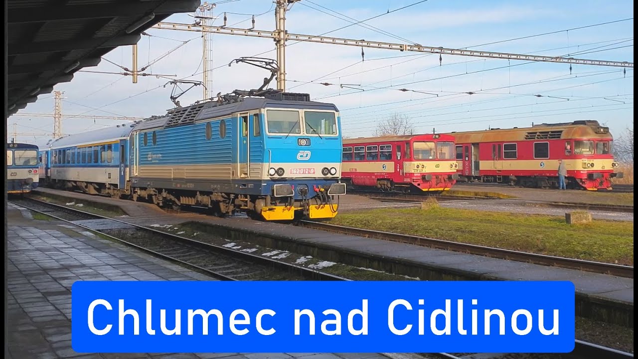 Chlumec nad Cidlinou - vlaky a hlášení (HIS)