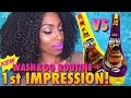 GORILLA SNOT GEL On NATURAL HAIR + WASH AND GO Update!