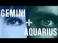 Gemini & Aquarius: Love Compatibility