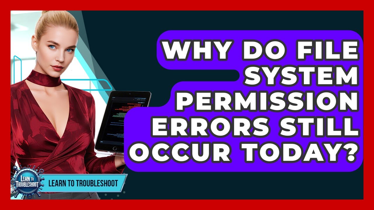 Why Do File System Permission Errors Still Occur Today? - Learn To Troubleshoot