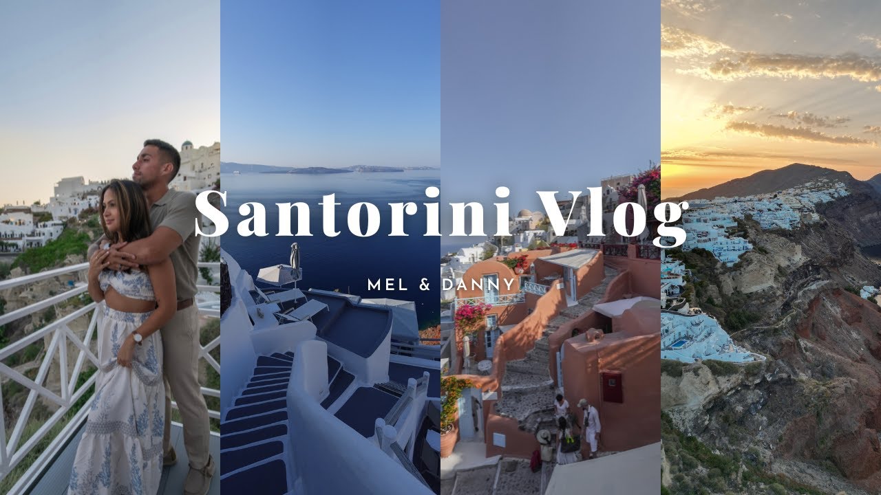 48 HOURS IN SANTORINI, GREECE - TRAVEL VLOG -