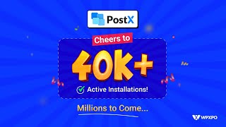 PostX is 40K Strong!💪