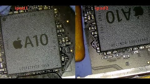 IPAD 7TH GENERATION REPAIR, COMMON FAULT PROBLEM ISSUE. A10 CPU REBALL REPAIR. ERROR 9/4013/4014