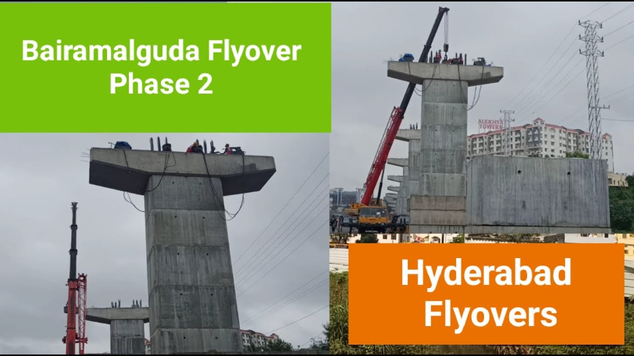 Bairamalguda Flyover Phase 2 Ll HyderabadFlyovers Ll Part 4 YouTube