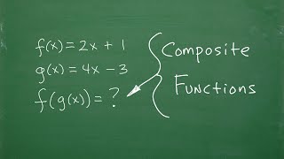 Let’s Do This Composite Function Problem….Step-by-Step….