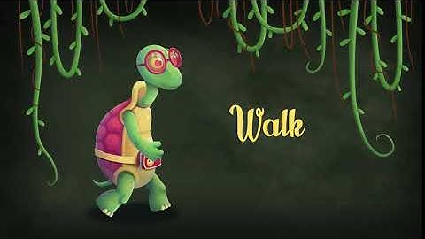 Tortoise Spine animation (walk)
