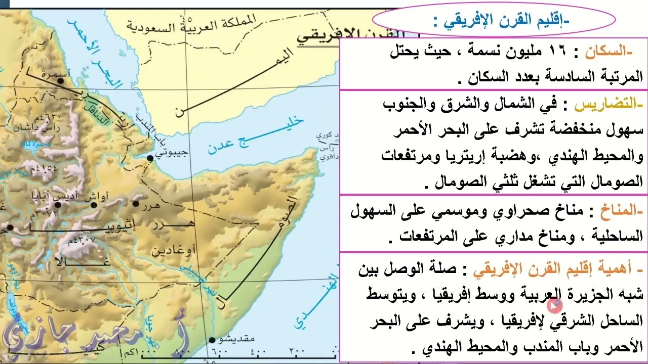 الاقاليم في الوطن العربي جزء 2