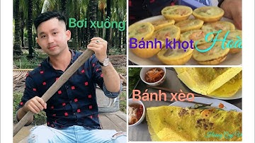 Khám phá cù lao Tân Lộc, ăn bánh xèo tham quan nhà cổ, đi vườn dừa, bơi xuồng - Hoàng Quý Vlog #17