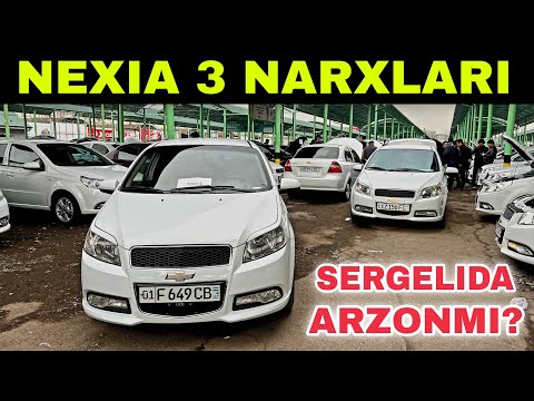 NEXIA 3 NARXLARI SERGELI MASHINA BOZORI 2024 Сергели машина бозори