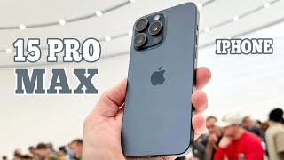 مراجهة هاتف IPHONE 15 PRO MAX ( مميزات و عيوب + الثمن !! ) | IPHONE 15 PRO MAX REVIEW !