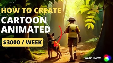 How To Create Cartoon Animated Videos Using AI for Free in 6 Minutes