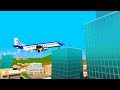 Lego Airplane Falls Crashes #13 | Brick Rigs