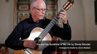 You are the Sunshine of My Life (Stevie Wonder) - Danish Guitar Performance - Soren Madsen chords