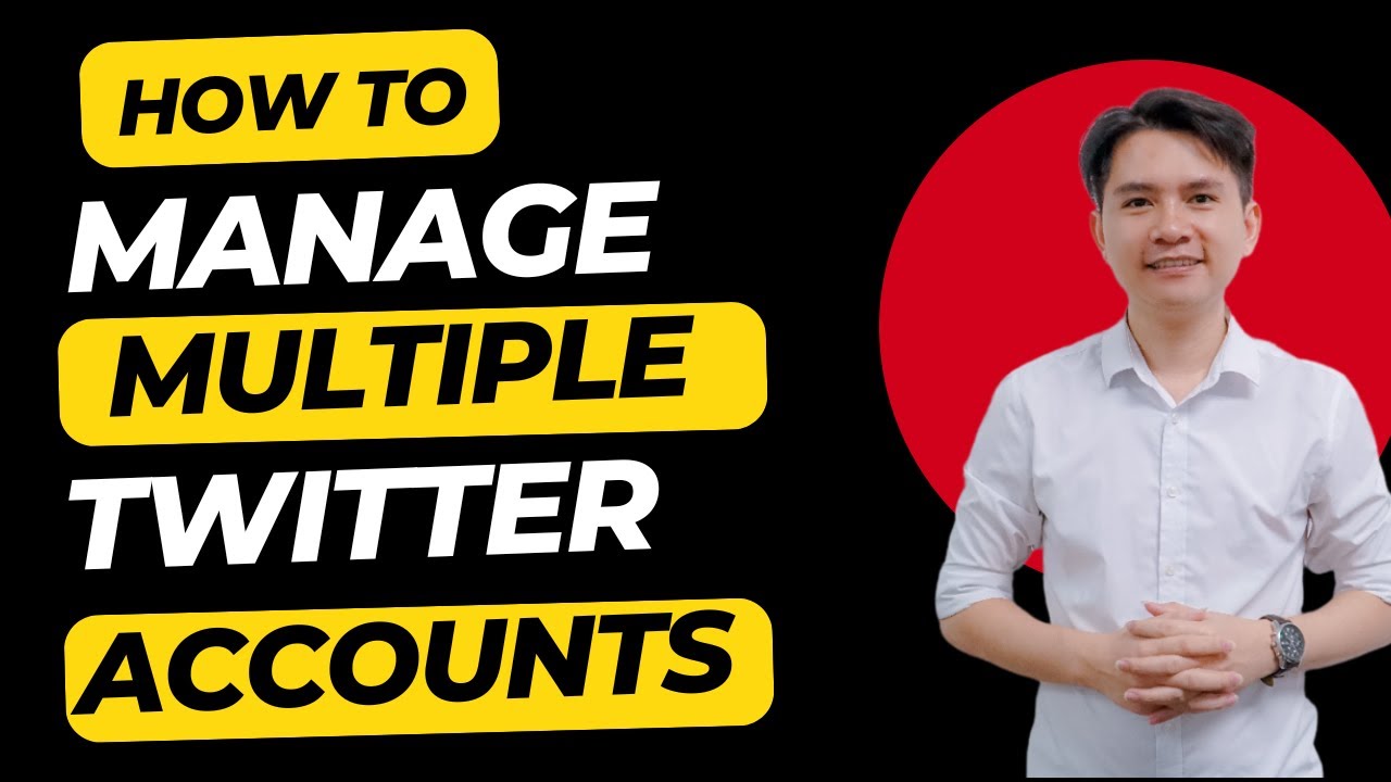 How To Manage Multiple Twitter Accounts | Add And Use On Pc