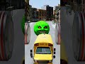 City Long Buses &amp; Cement Truck vs Hydraulic Crush -BeamNG.Drive 😭❌