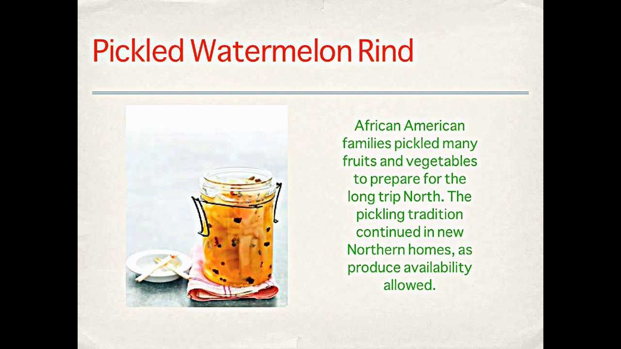 The Great Food Migration