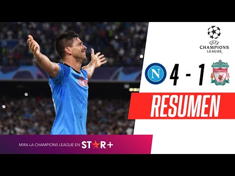 ¡GOLAZO DE GIO SIMEONE Y PALIZA NAPOLITANA FRENTE A LOS REDS! | Napoli 4-1 Liverpool | RESUMEN