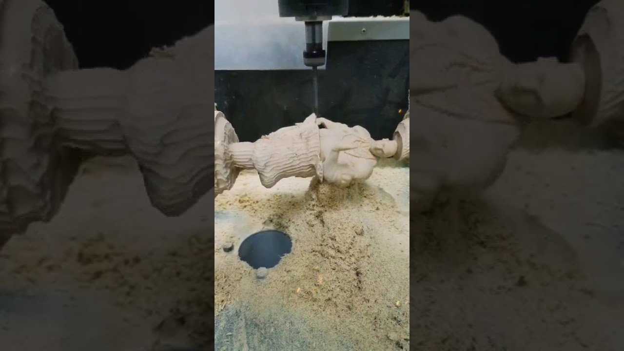 4 Axis control CNC router