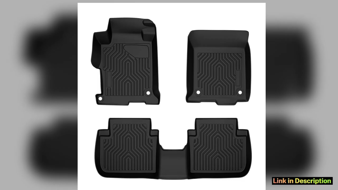 Floor Mats Fit for Honda Accord Sedans 20132017 Floor Liners All Weather Full Cover Protection 3