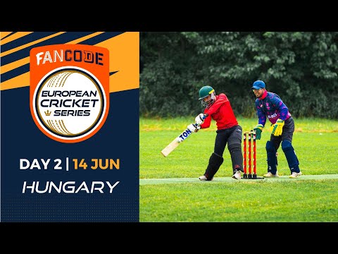 🔴 FanCode European Cricket Series Hungary, 2022 | Day 2 | T10 Live Cricket